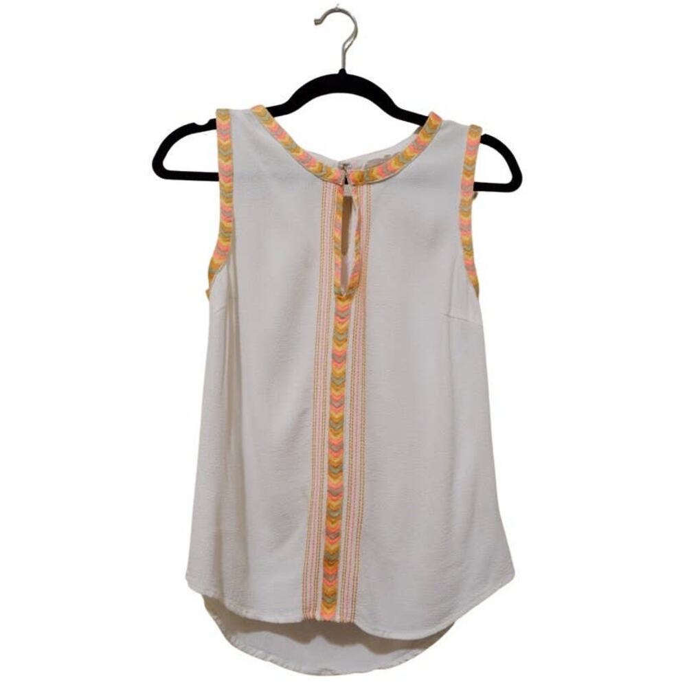 Sugarlips embroided sleeveless blouse